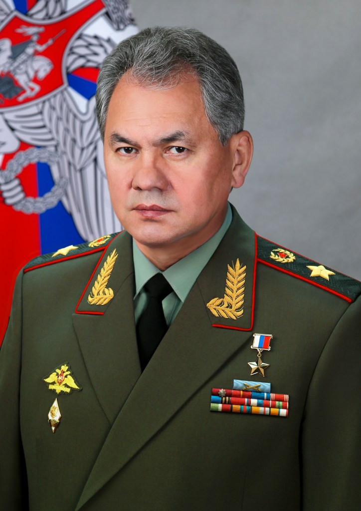 Le ministre de la défense russe
Автор: Mil.ru, CC BY 4.0, https://commons.wikimedia.org/w/index.php?curid=41900655
