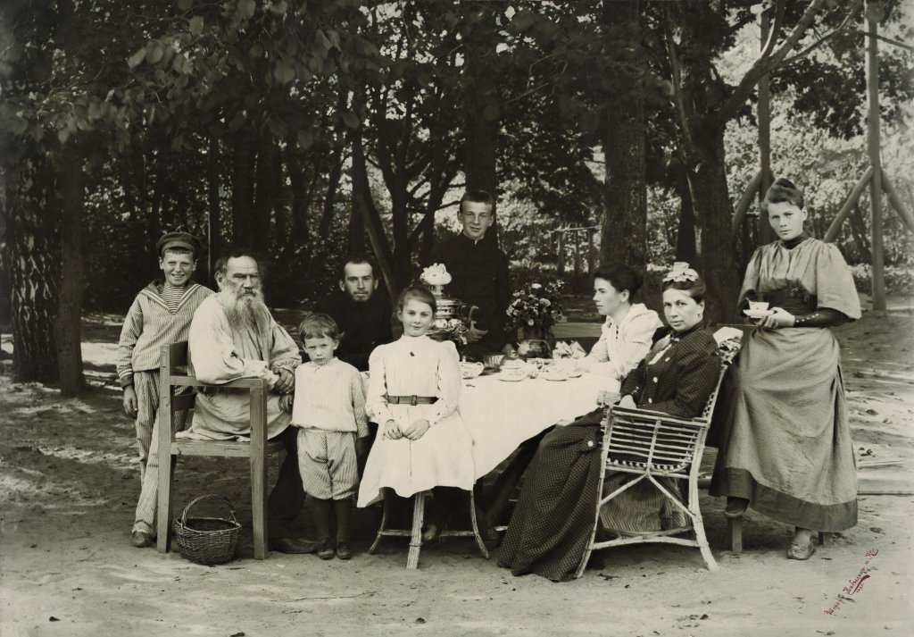 Leo Tolstoy and his family
