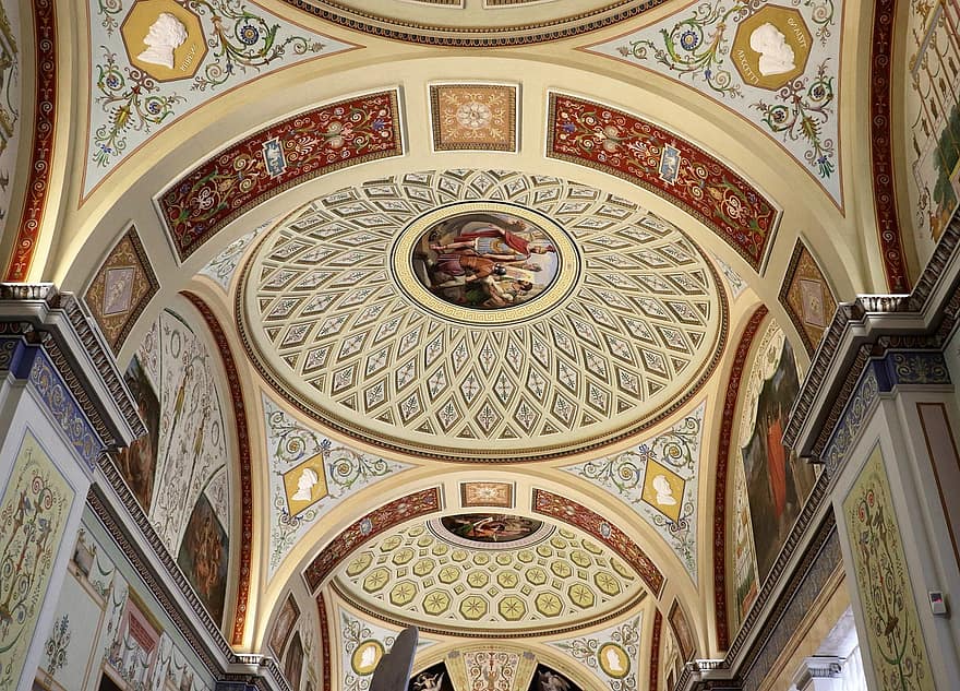 Hermitage ceilings
