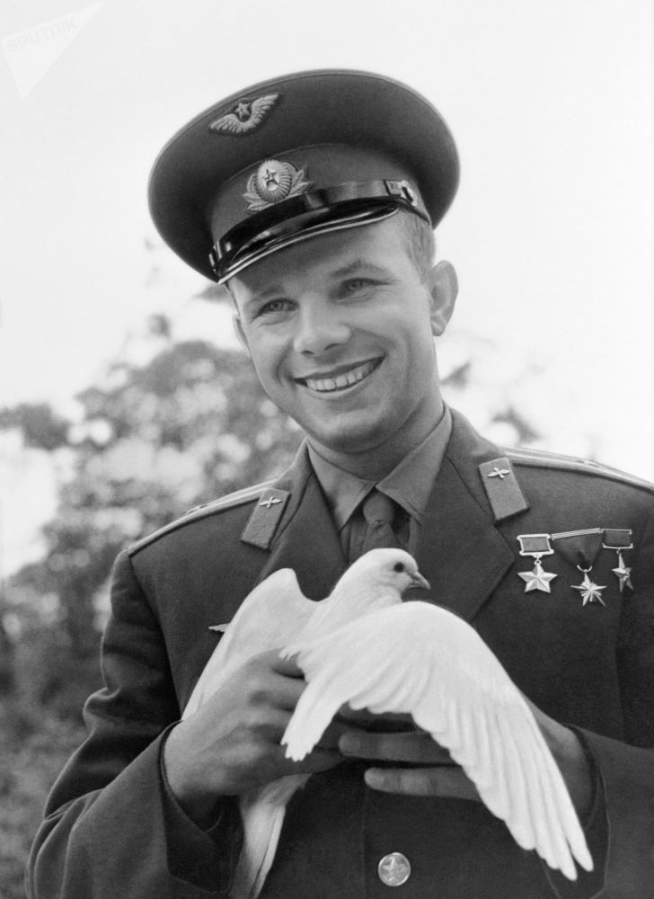 Youri Gagarin, first man in space