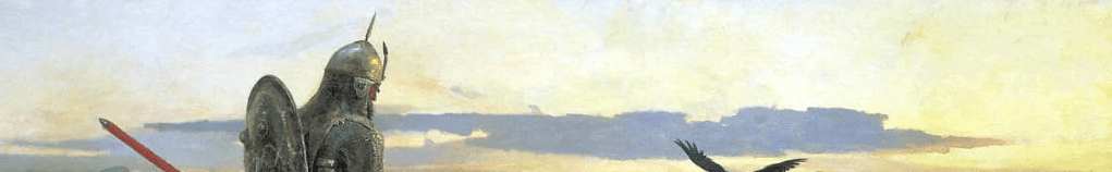 part of «Витязь на распутье» Виктора Васнецова 