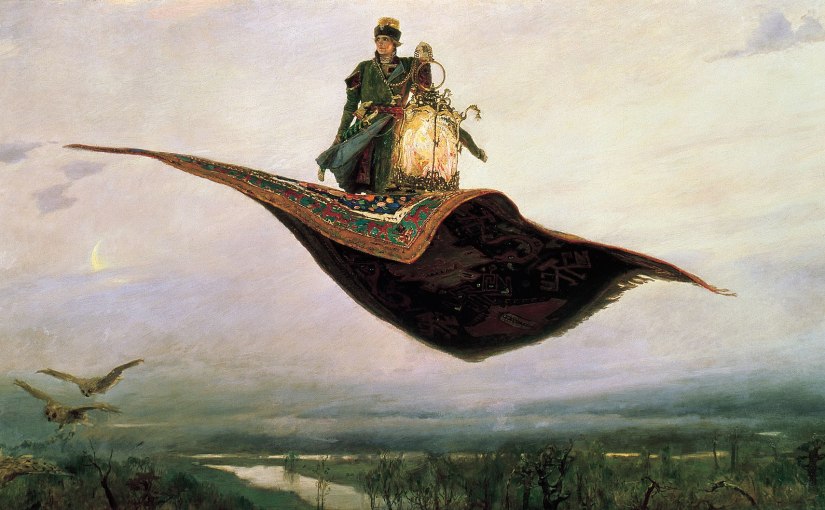 “The Flying Carpet” by Vasnetsov