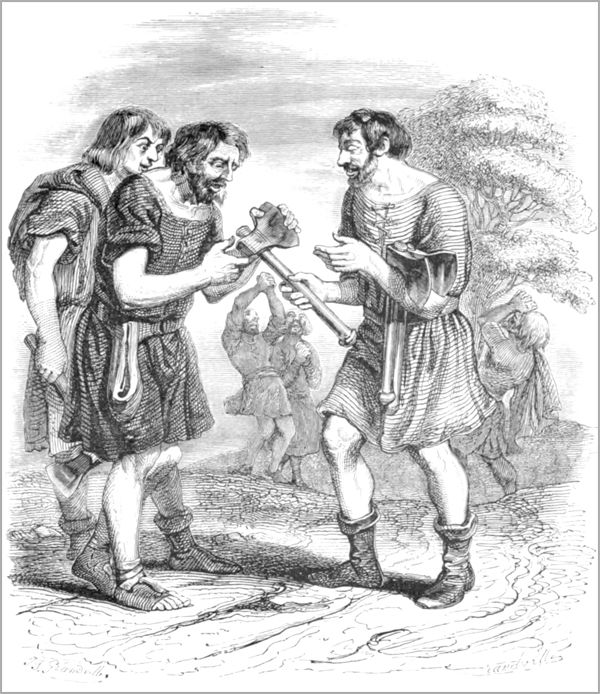 LE BUCHERON ET MERCURE