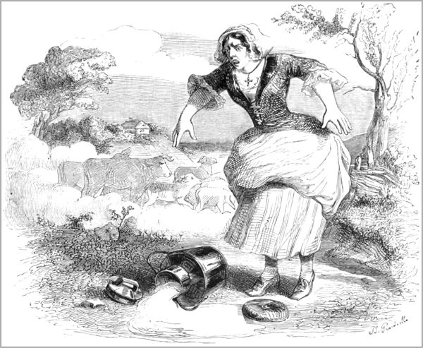 LA LAITIÈRE ET LE POT AU LAIT