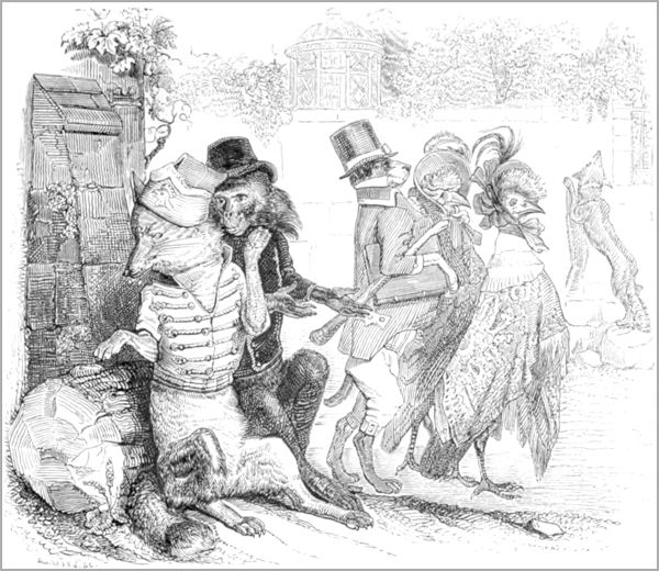 LE RENARD ET LES RAISINS