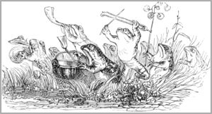 LE SOLEIL ET LES GRENOUILLES