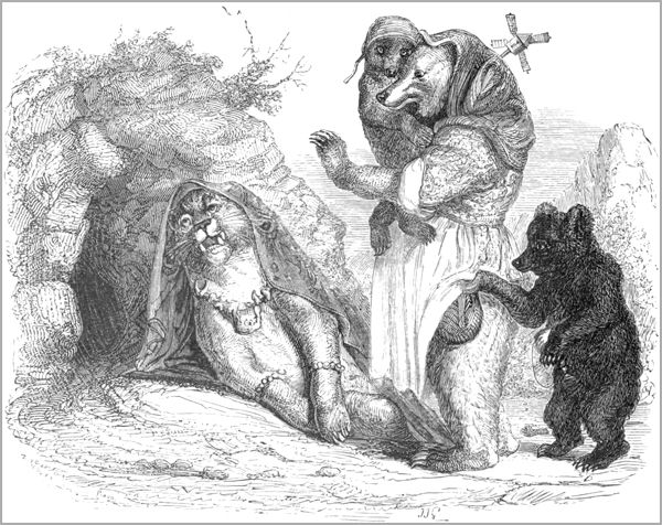 LA LIONNE ET L’OURSE