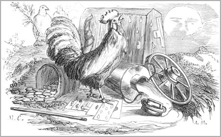 UN ANIMAL DANS LA LUNE