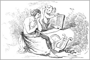 LES DIEUX VOULANT INSTRUIRE UN FILS DE JUPITER