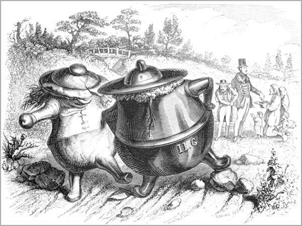 LE POT DE TERRE ET LE POT DE FER