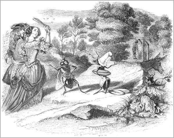 LA MOUCHE ET LA FOURMI