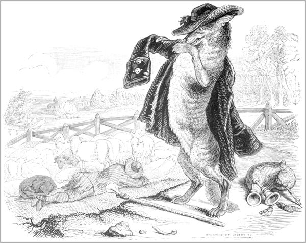 LE LOUP DEVENU BERGER