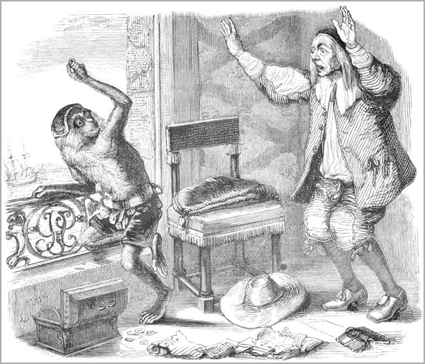 LE THÉSAURISEUR ET LE SINGE