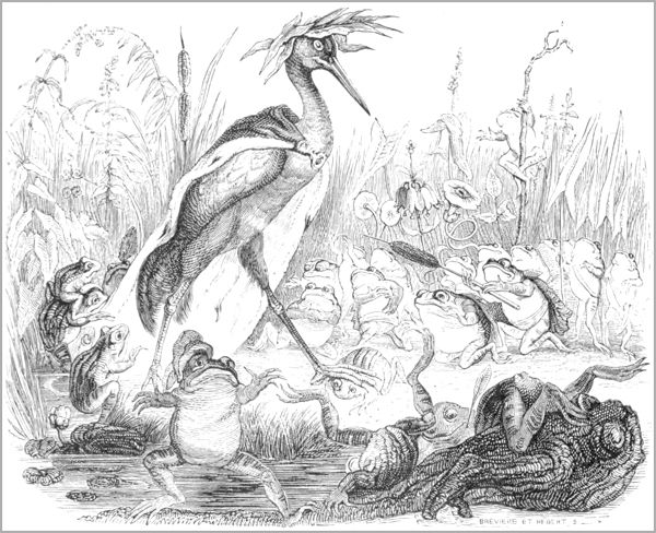 LES GRENOUILLES QUI DEMANDENT UN ROI