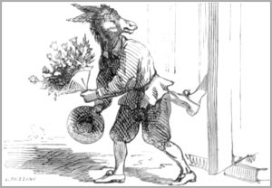 L’ANE ET LE PETIT CHIEN