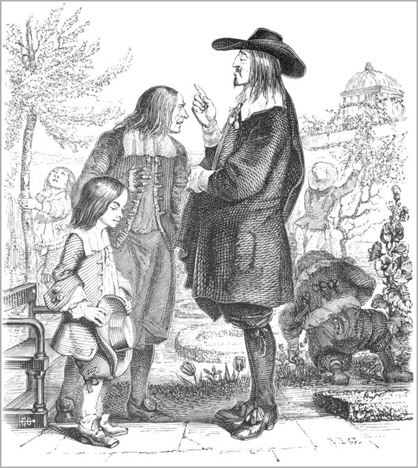 L’ÉCOLIER, LE PÉDANT ET LE MAITRE D’UN JARDIN