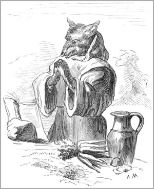 LE LOUP ET LES BERGERS