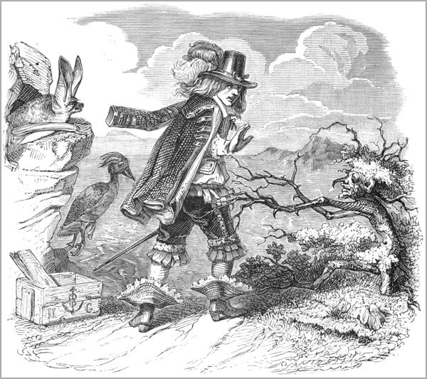 LA CHAUVE-SOURIS, LE BUISSON ET LE CANARD