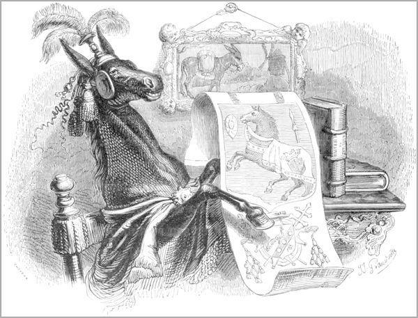 LE MULET SE VANTANT DE SA GÉNÉALOGIE