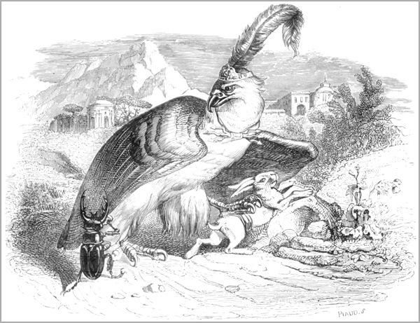 L’AIGLE ET L’ESCARBOT