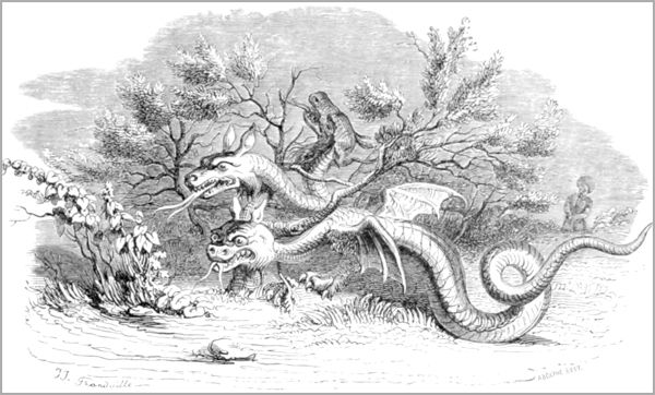 LE DRAGON A PLUSIEURS TÊTES, ET LE DRAGON A PLUSIEURS QUEUES.