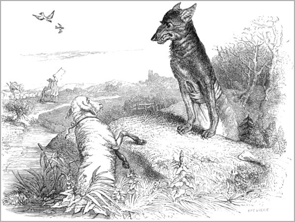 LE LOUP ET L’AGNEAU