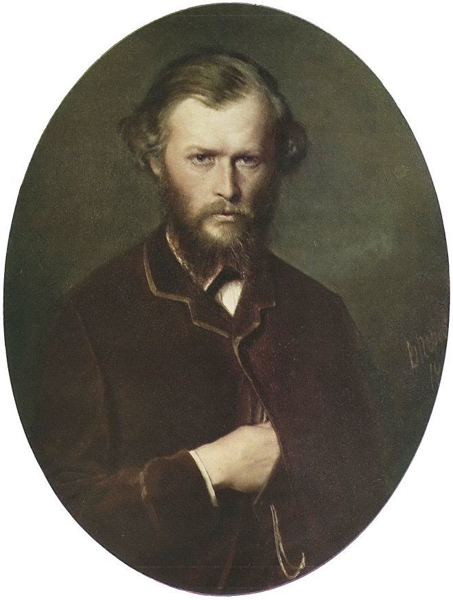 Portrait of N. P. Lanin. 1869