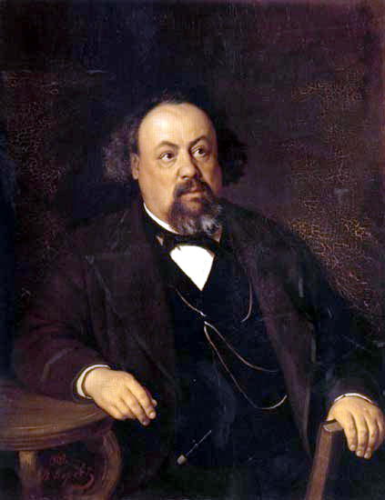 Portrait of the writer A. F. Pisemsky. 1869