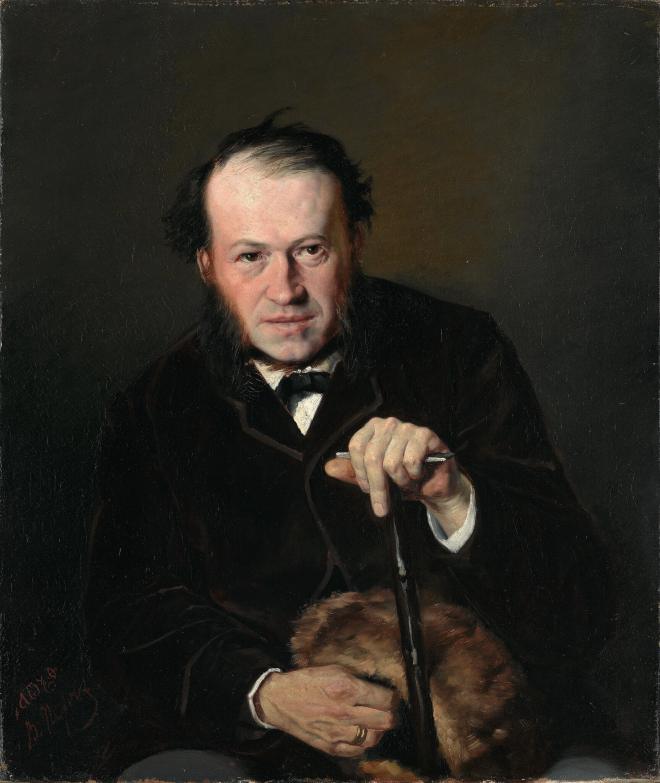 Portrait of V.V. Bezsonova (1826-1887) - 1869