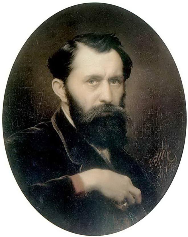 Self-portrait. 1870