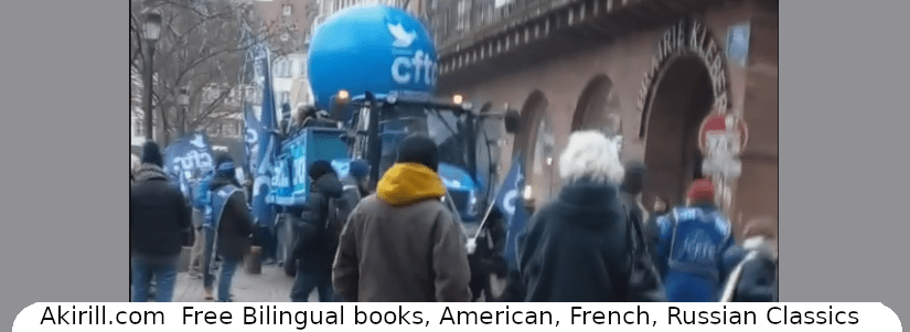 Manifestation in Strasbourg