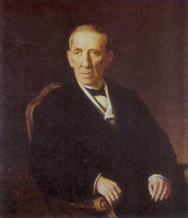 Portrait of Pyotr Ivanovich Nikolaev, Chairman of the Vladimir Zemstvo Council. 1876