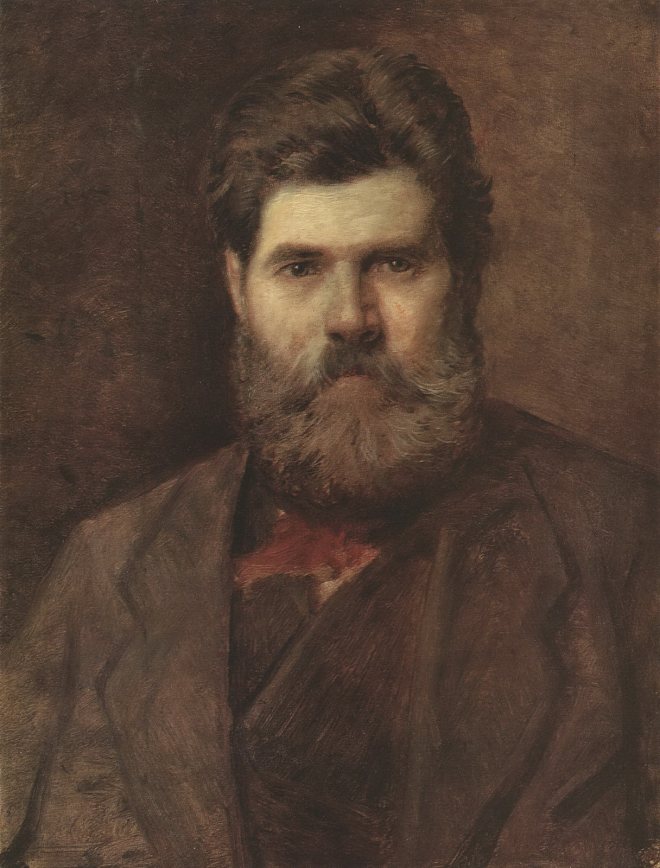 Portrait of the sculptor V. S. Brovsky.