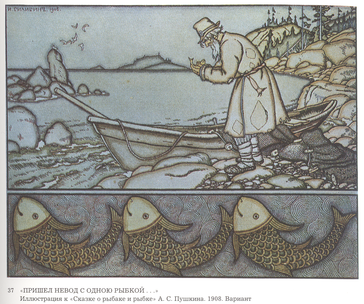 The Tale of the Fisherman and the Fish by Alexander Pushkin Bilingual ...