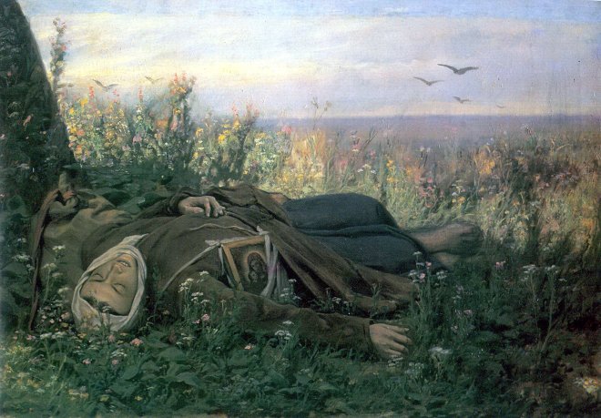 Wanderer in the field. 1879