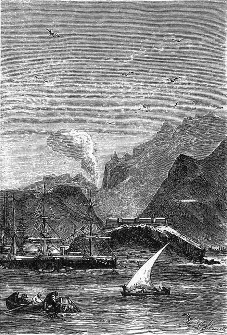 Il faisait escale à Steamer-Point.