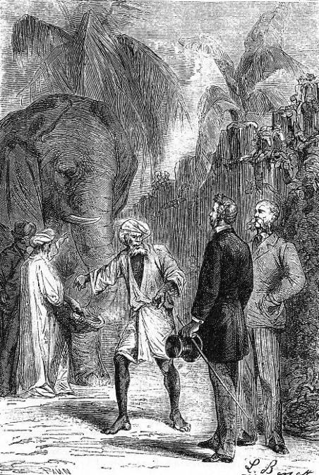 Là, ils se trouvèrent en présence d’un animal…