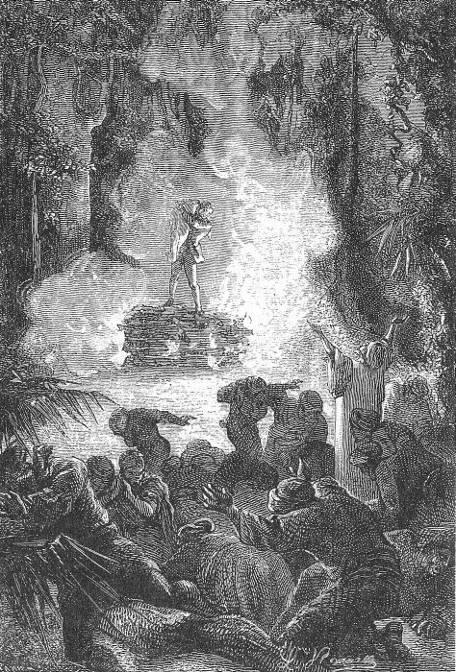 Un cri de terreur s’éleva.