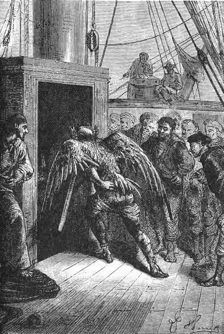 Suivis de Passepartout, les ailes au dos…