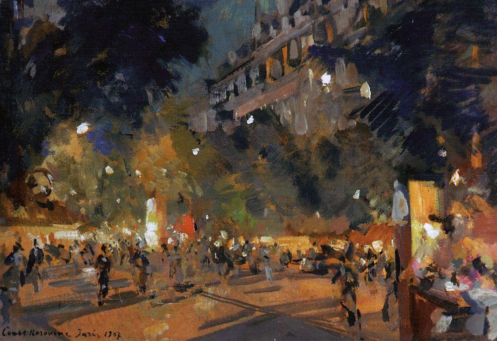 Paris by Konstantin Korovin