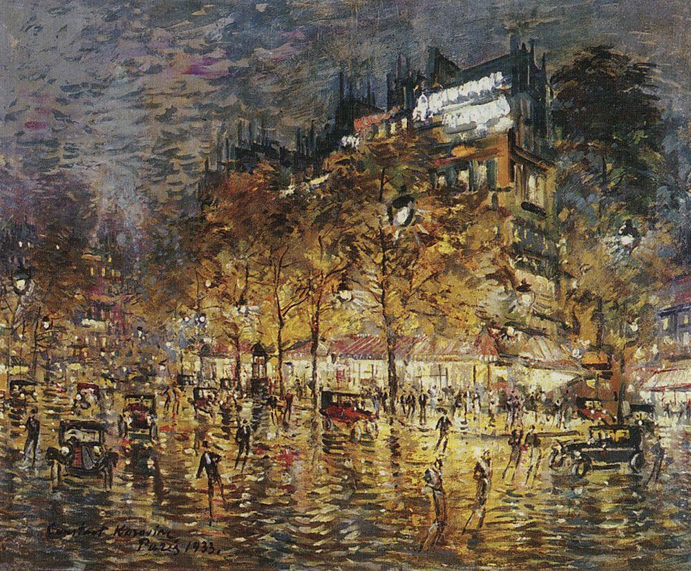 Paris by Konstantin Korovin