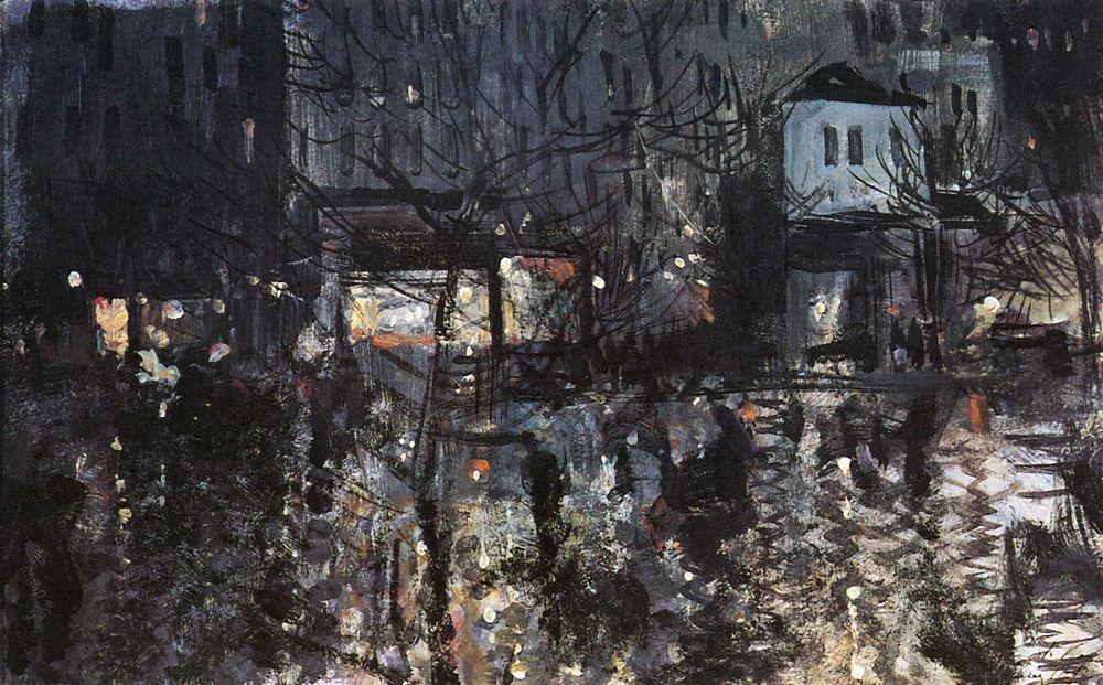4 After the rain. Paris  by Konstantin Korovin