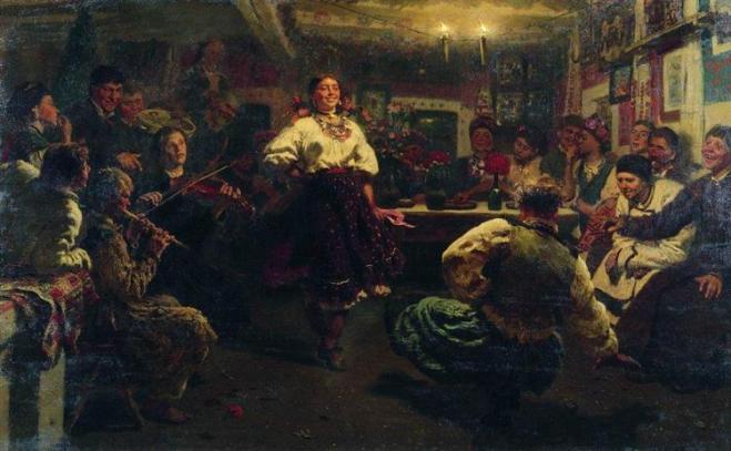 Party (Vechernitsa) by Ilya Yefimovich Repin