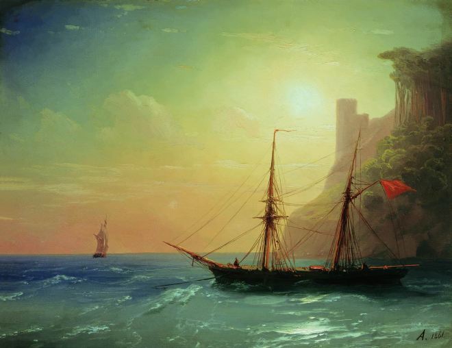 Берег моря – 1861