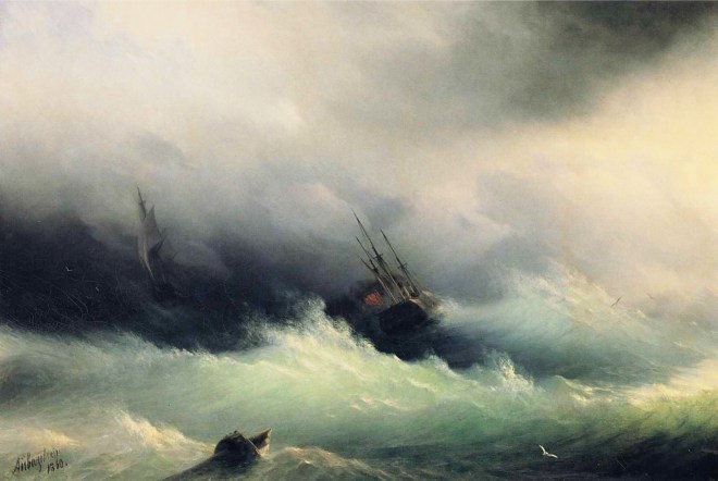 Бурное море – 1860