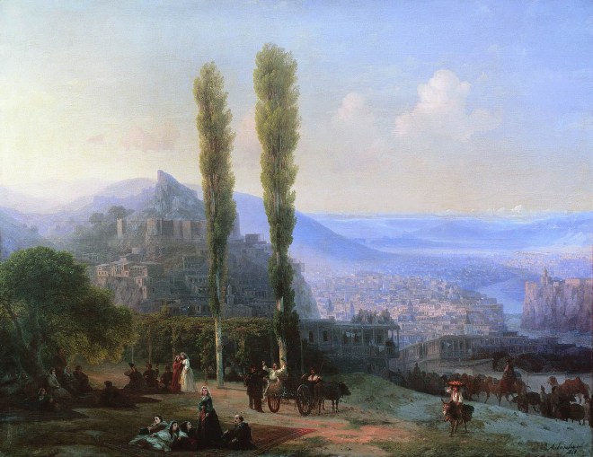 Вид Тифлиса - 1869