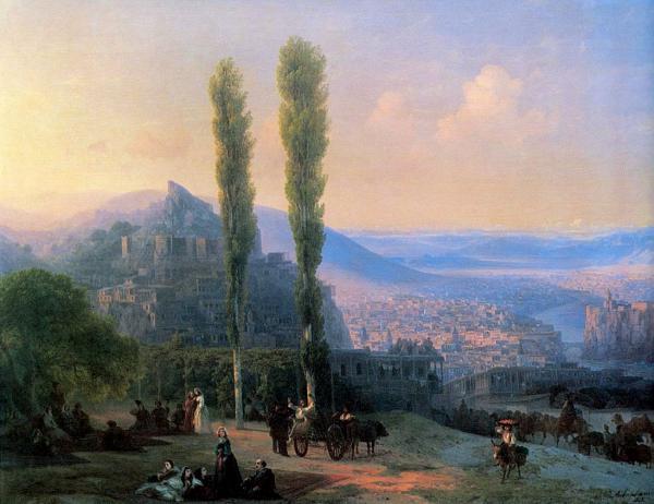 Вид Тифлиса – 1869