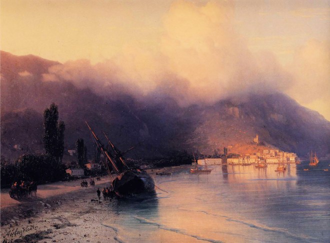 Вид Ялты - 1867