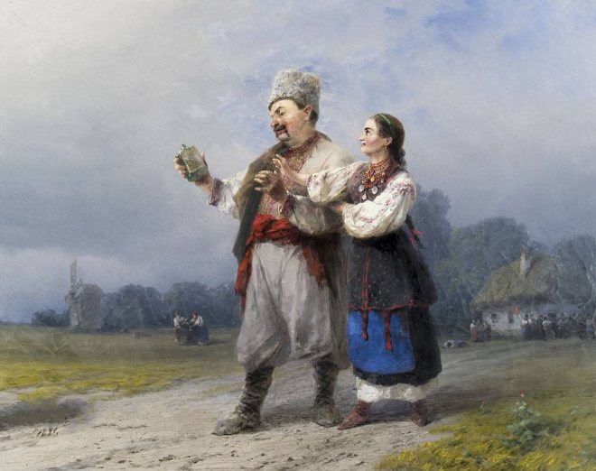 Возвращение со свадьбы – 1891