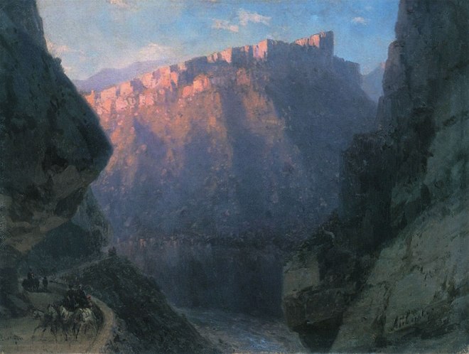 Дарьяльское ущелье - 1868